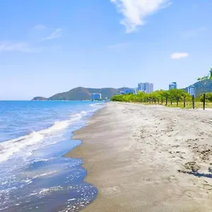 Apartasuites Con Balcon Vista A Mar 5 Min De La Playa Salinas Del Mar Apartamento