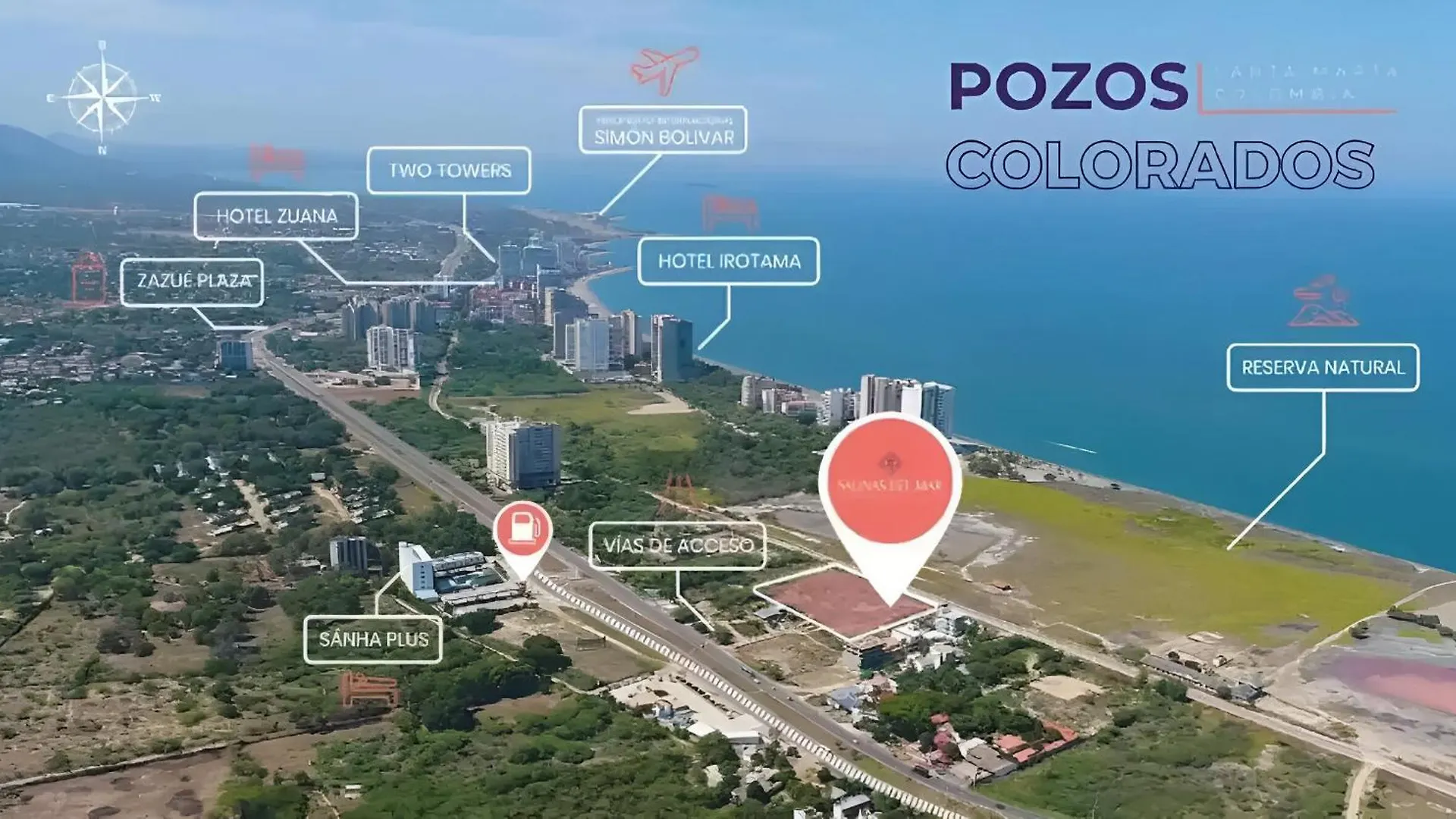 Apartment Aparta Suite Luxury 302 - Frente Al Mar Santa Marta  Colombia